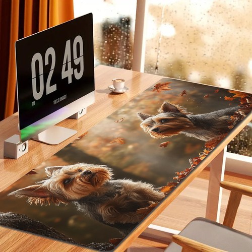 Yorkshire terrier playtime - terrier,
