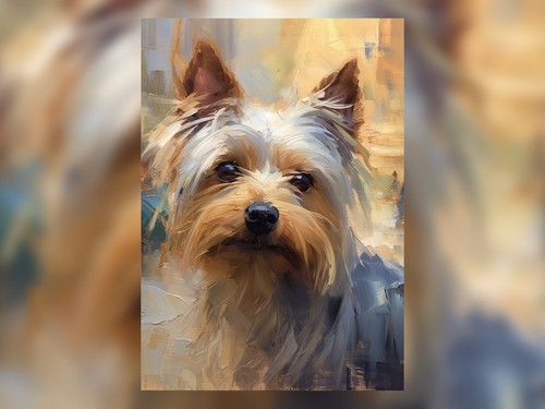 Yorkshire terrier portrait - yorkshire,