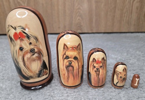 Yorkshire terrier dog nesting - yorkshire,