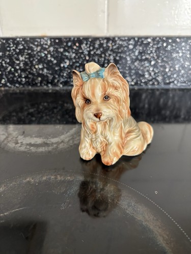 Vtg ceramic yorkshire terrier - vtg,