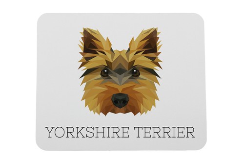 Yorkshire terrier geometric - yorkshire,
