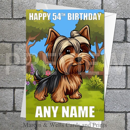 Yorkshire terrier birthday - yorkshire,