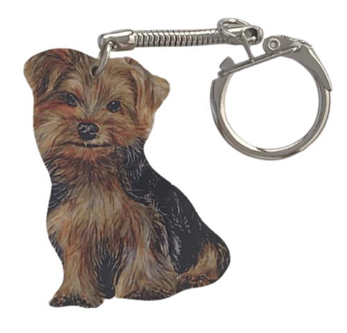Yorkshire terrier keyring - yorkshire,