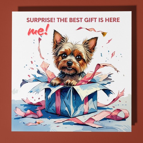 Yorkshire terrier happy - terrier,