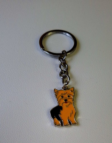 Yorkshire terrier keyring - terrier,