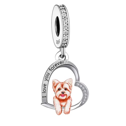 925 silver yorkshire terrier - 925,