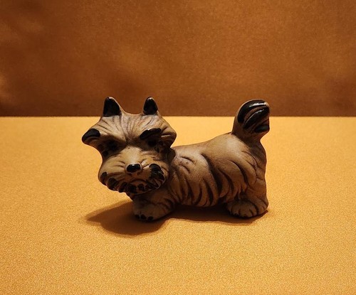 Vintage yorkshire terrier dog - yorkshire,