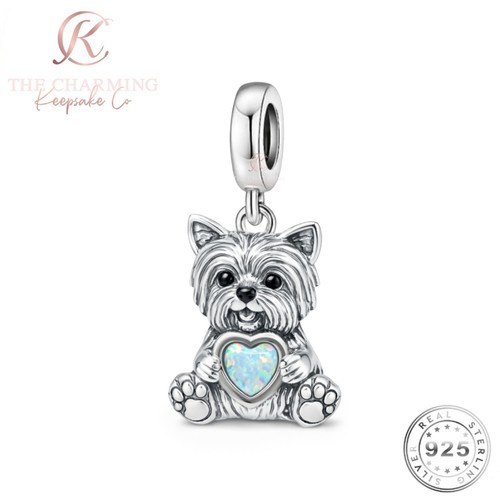 Yorkshire terrier dog charm - yorkshire,