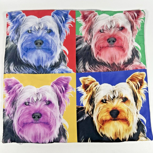 Yorkshire terrier andy warhol - terrier,