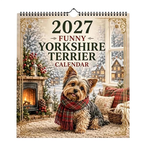 Yorkie calendar 2027 yorkshire - 2027,