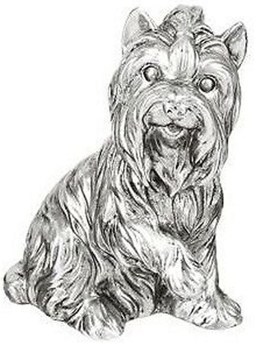 Yorkshire terrier figurine - figurine, 3