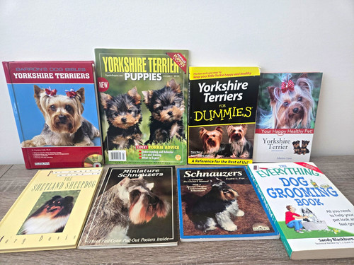 Dog book lot yorkshire - lot,