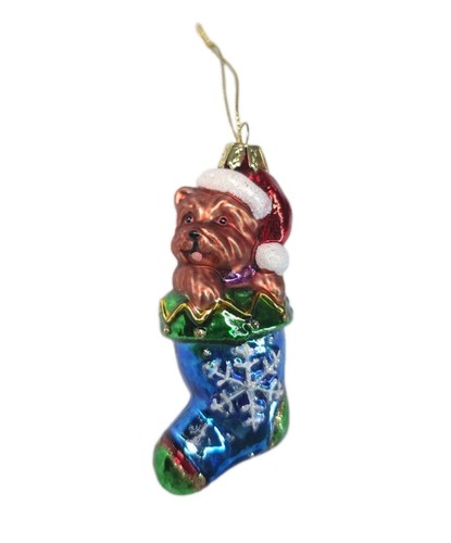 Yorkshire terrier stocking - terrier, in