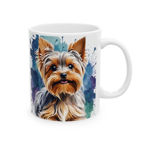 Water painting puppy - painting,