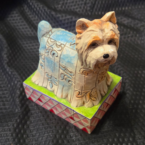 Jim shore yorkshire terrier - pj,