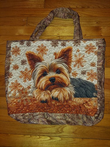 New quilted tote purse - new, bag