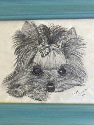 Vtg yorkshire terrier original - yorkshire,
