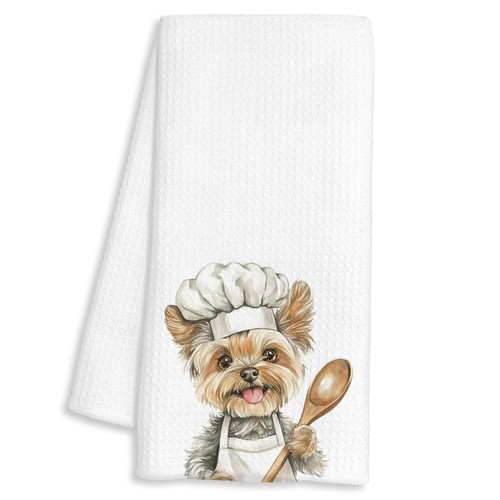 Funny yorkshire terrier chef - yorkshire,