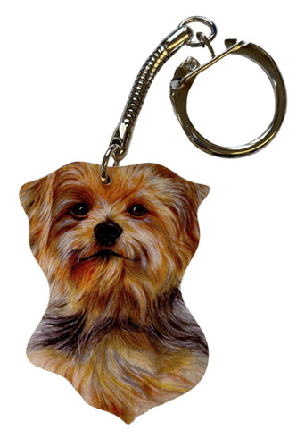 Yorkshire terrier keyring - yorkshire,
