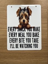 Dog Sign Yorkshire Terrier (